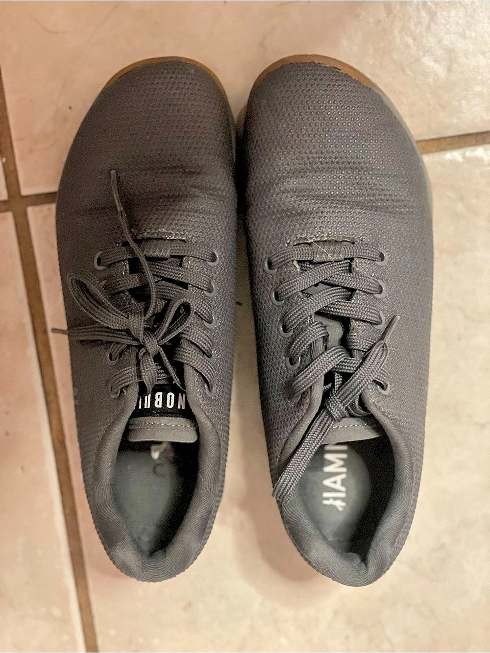 Nobull Heather Grey Gum Trainer Women's Gray Sneakers US 9